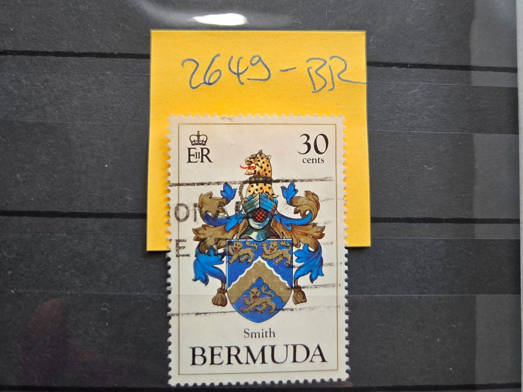 Alle Briefmarken: Briefmarke Bermuda 2649-BR – Gebraucht aus Köniz von Briefmarken_Frau