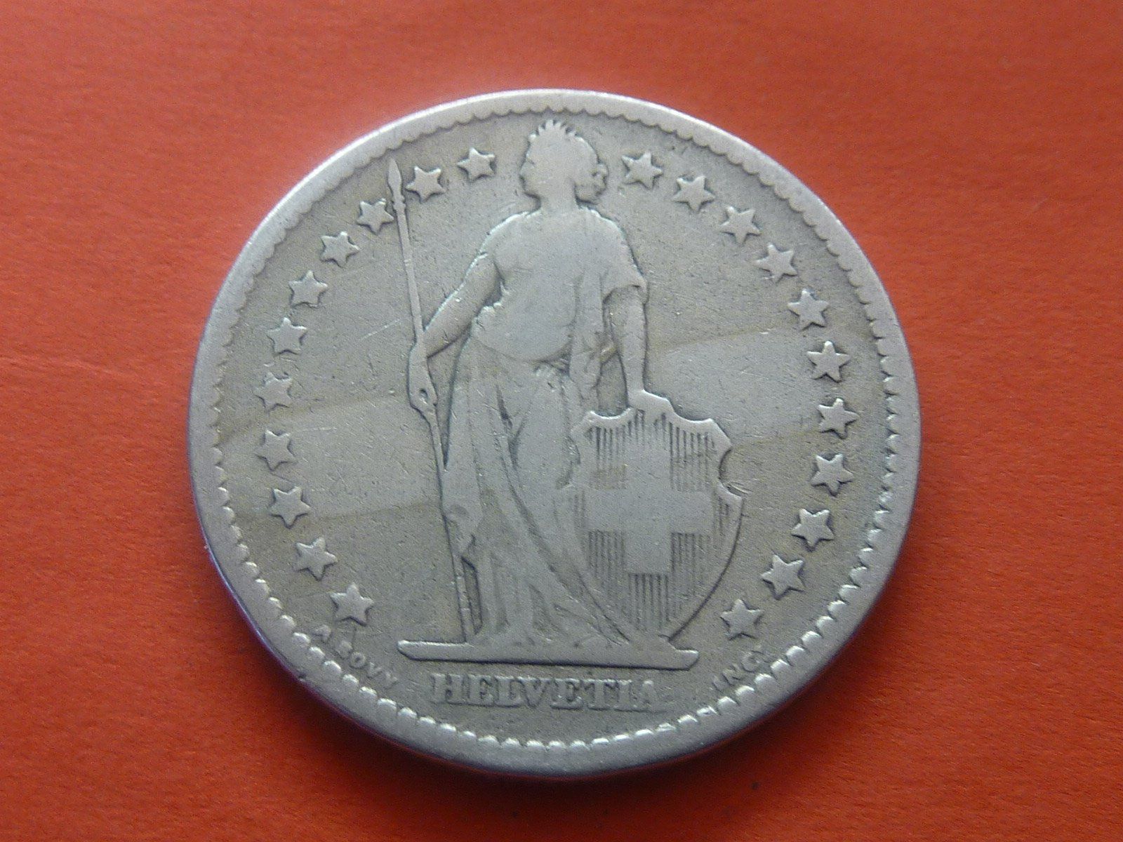 Tutti le monete: 2 Fr. 1878  -  Ungereinigt  - – Usato da Seon venduto da aee_7gpz 1