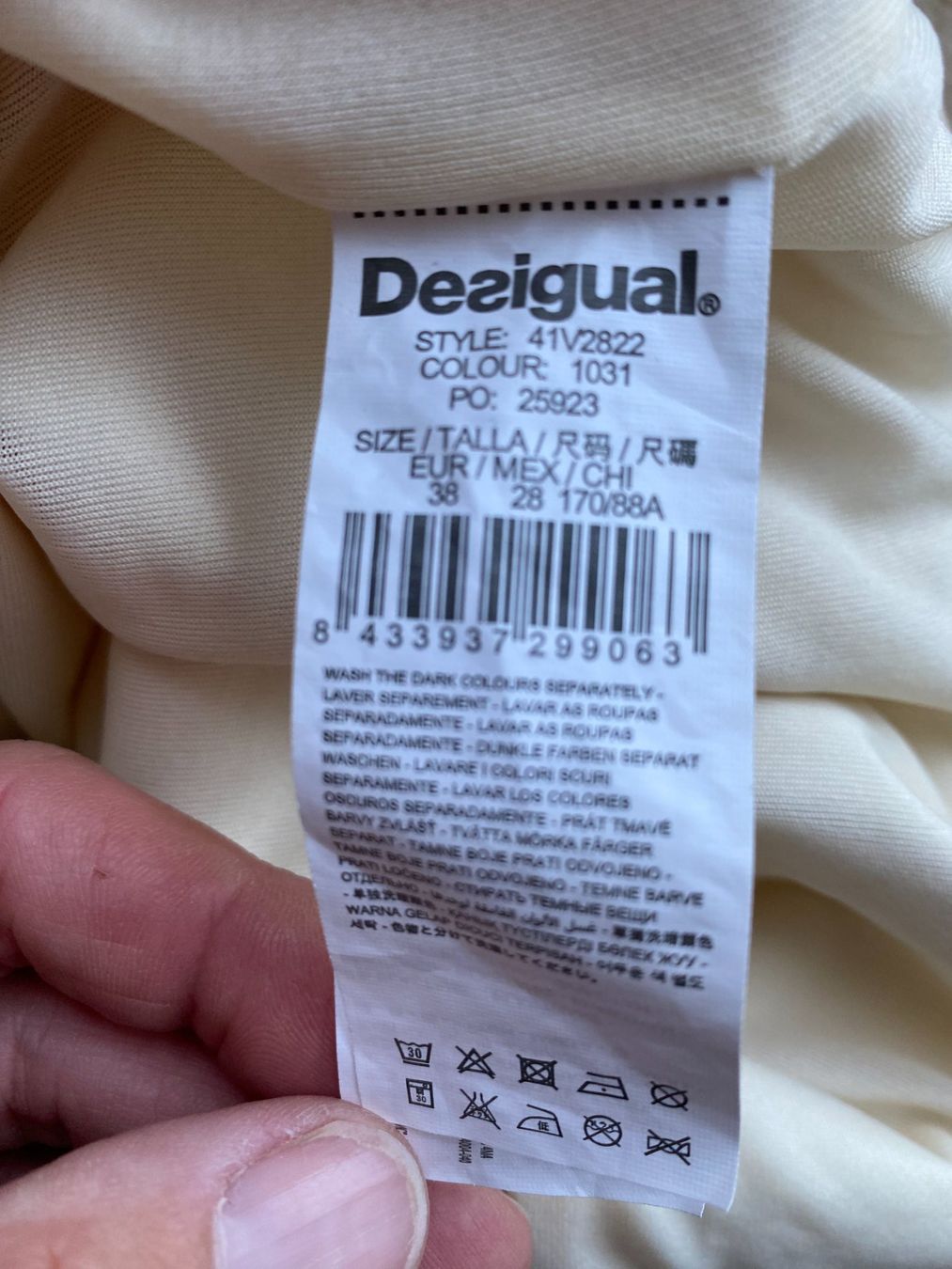 Desigual Vestiti: Original Desigual Kleid in Gr. 38 – Nuovo (secondo la descrizione) da Stetten SH venduto da bijoux18 7