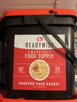 ReadyWise Notvorrat Eimer 52 Portionen ungeöffnet neu