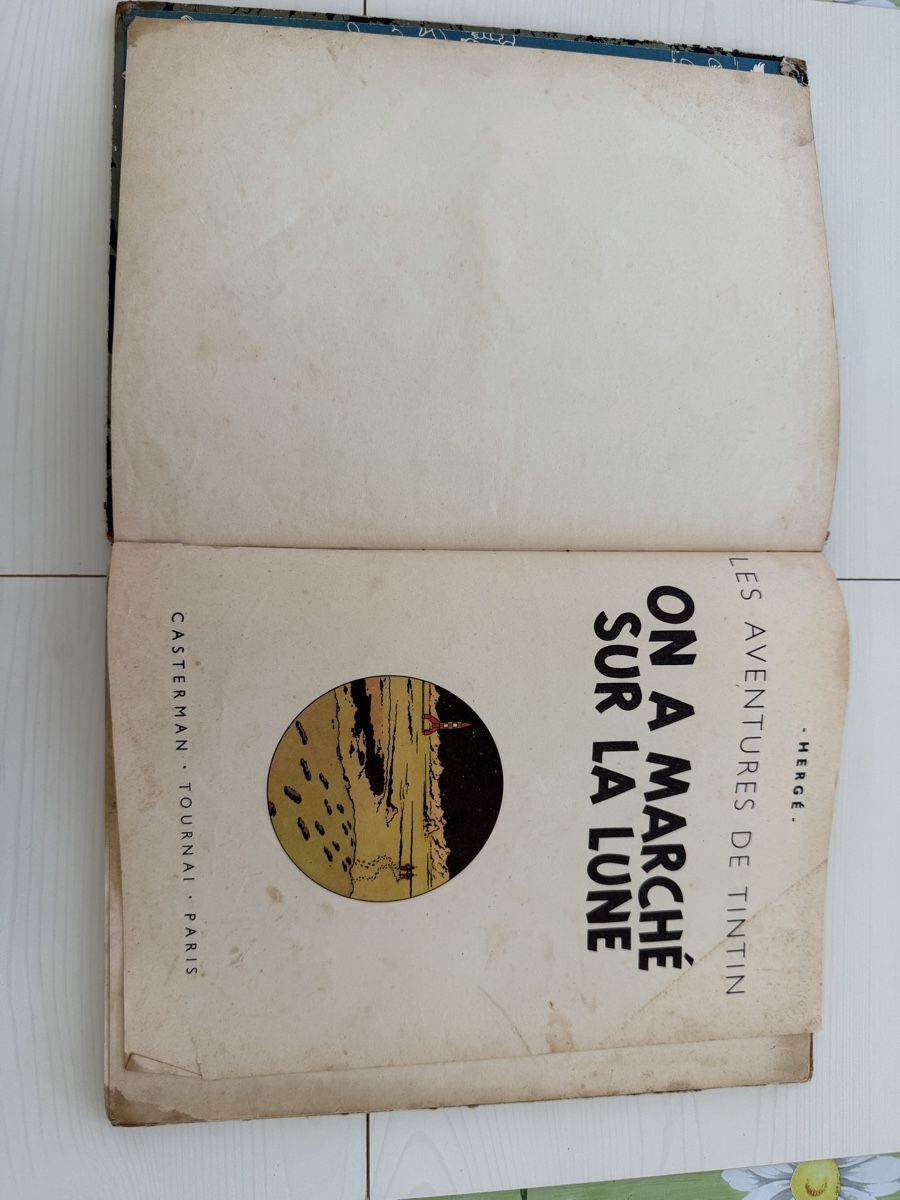 Fumetti: TINTIN : On a marché sur la lune  – Usato da Savigny venduto da Matgab94 4