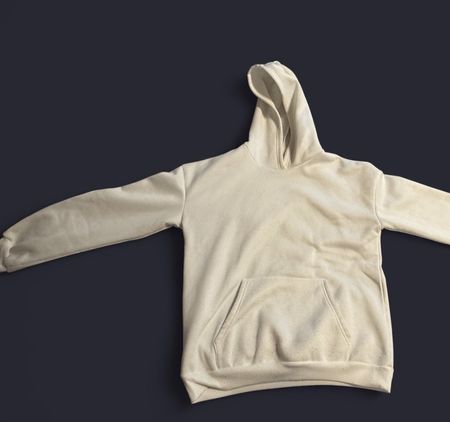 Pullover mit Kapuze Schmetterling Motiv 