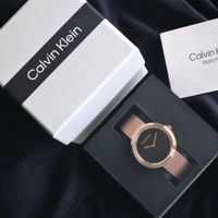 ORIGINALE/Montre Femme "Calvin Klein" Doré Rose