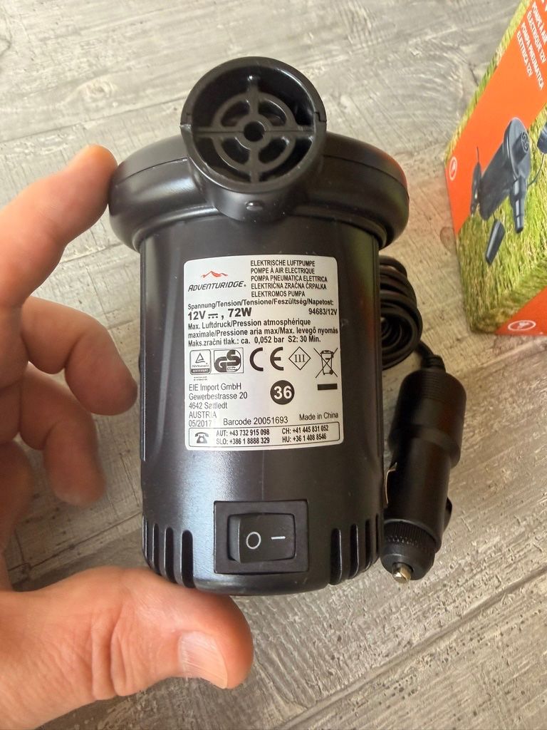 Pumpen & Teile: Elektrische Luftpumpe 12Volt Anschluss – Neu und originalverpackt aus Schaffhausen von mka999 4