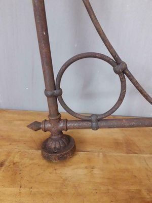 Lampade: AnNo04 Alte Aussenlampe mit Emaille Schirm – Usato da kraiburg am inn venduto da Vintage-Living 2