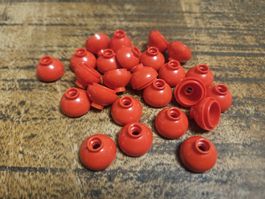lego 15395 lot de 25 pièces Red Brick, Round 2 x 2 Dome
