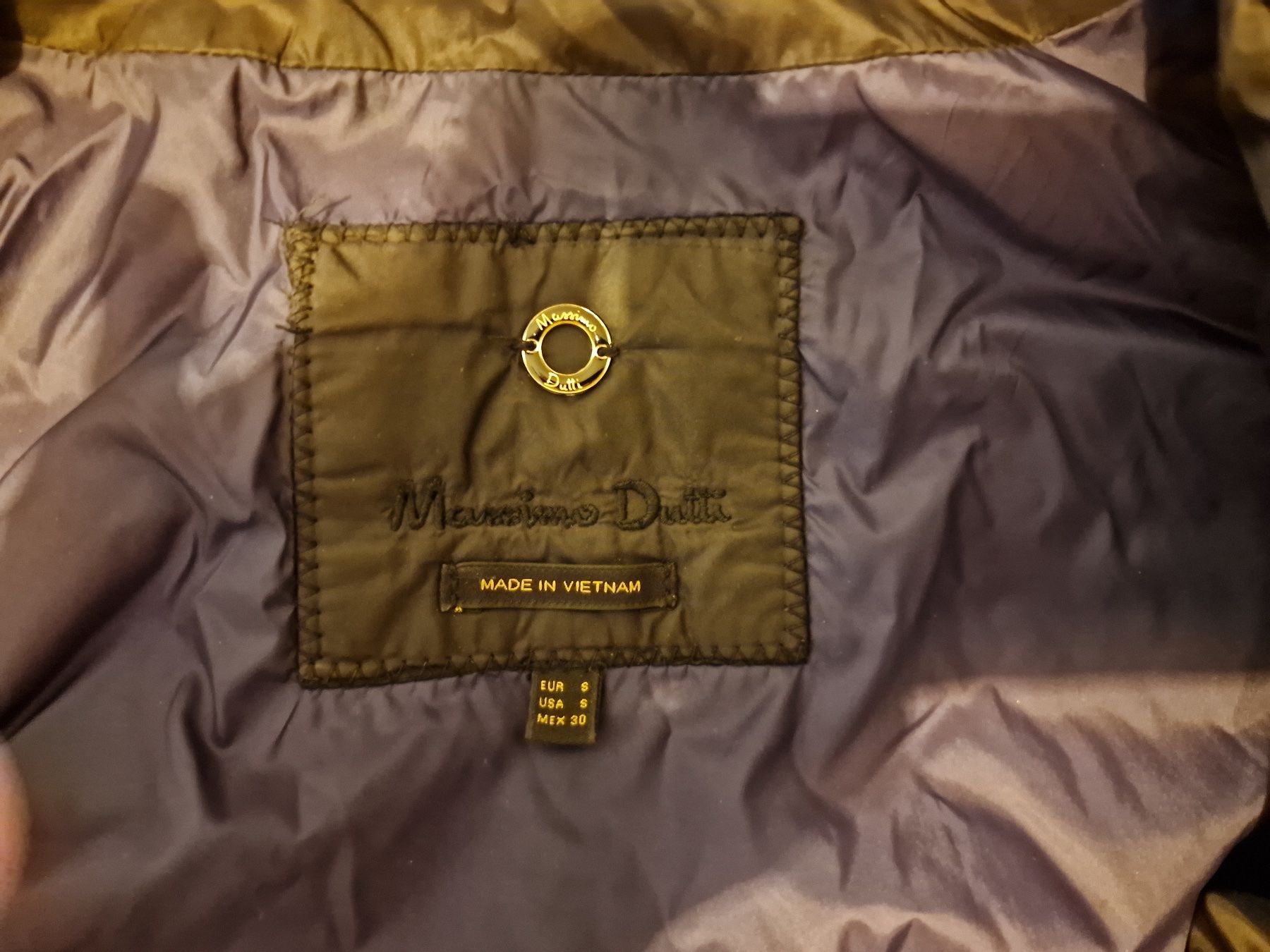 Jacken: Massimo Dutti Steppjacke Gr. S – Dunkelblau – Gebraucht aus Zollikerberg von Josan 3