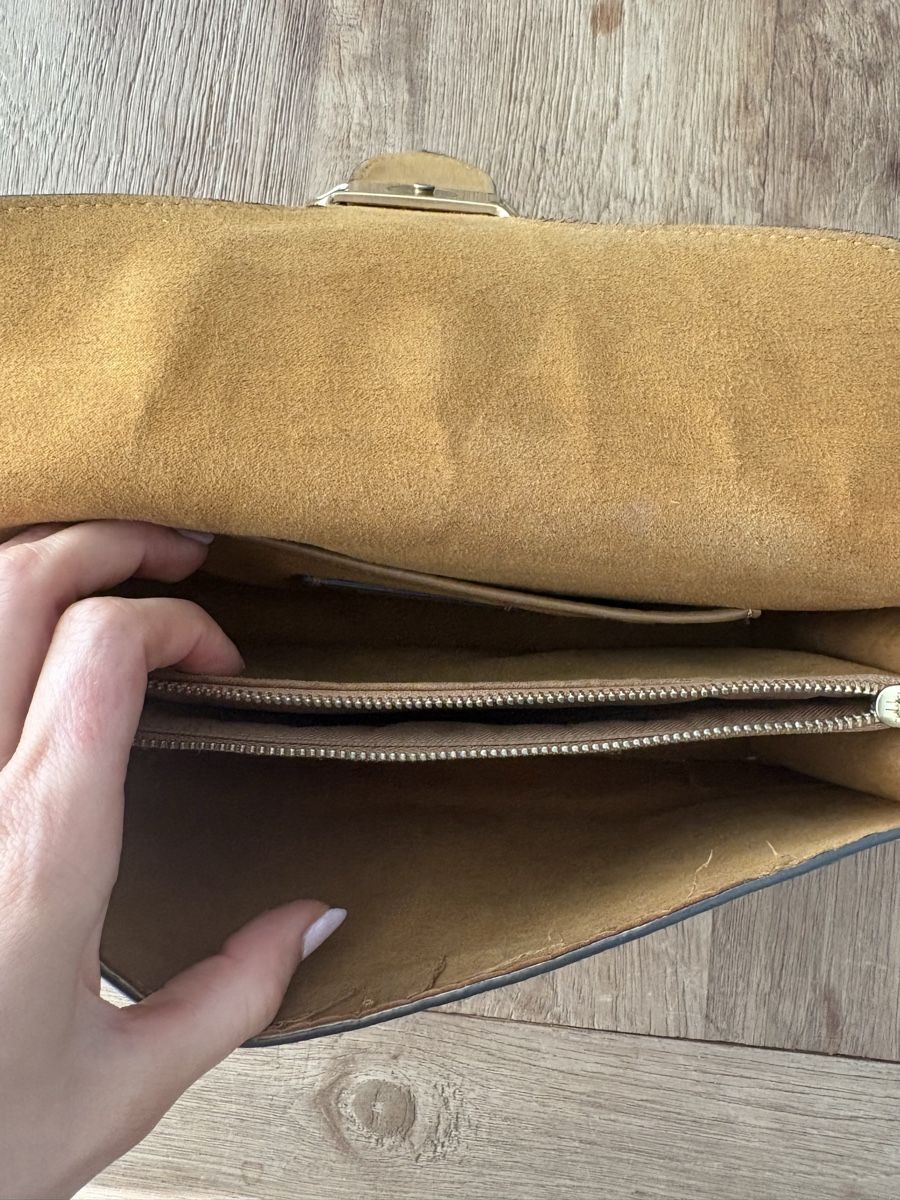 Coach Borse da donna: Coach Tabby Shoulder Bag beige Leather Gold Hardware – Usato da Dänikon ZH venduto da Annikaberg 2