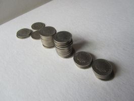 20 Rappen, 1950 - 1959, Lot 40 Stk.,   AKTION