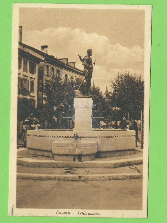 Ansichtskarten: Luzern, Tellbrunnen – Neu (gemäss Beschreibung) aus Zürich von t24_de