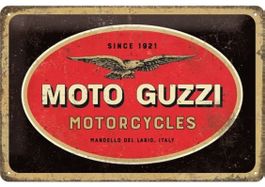Moto Guzzi Hängeschild Blechschild 20x30cm Bild (Art. 22285)