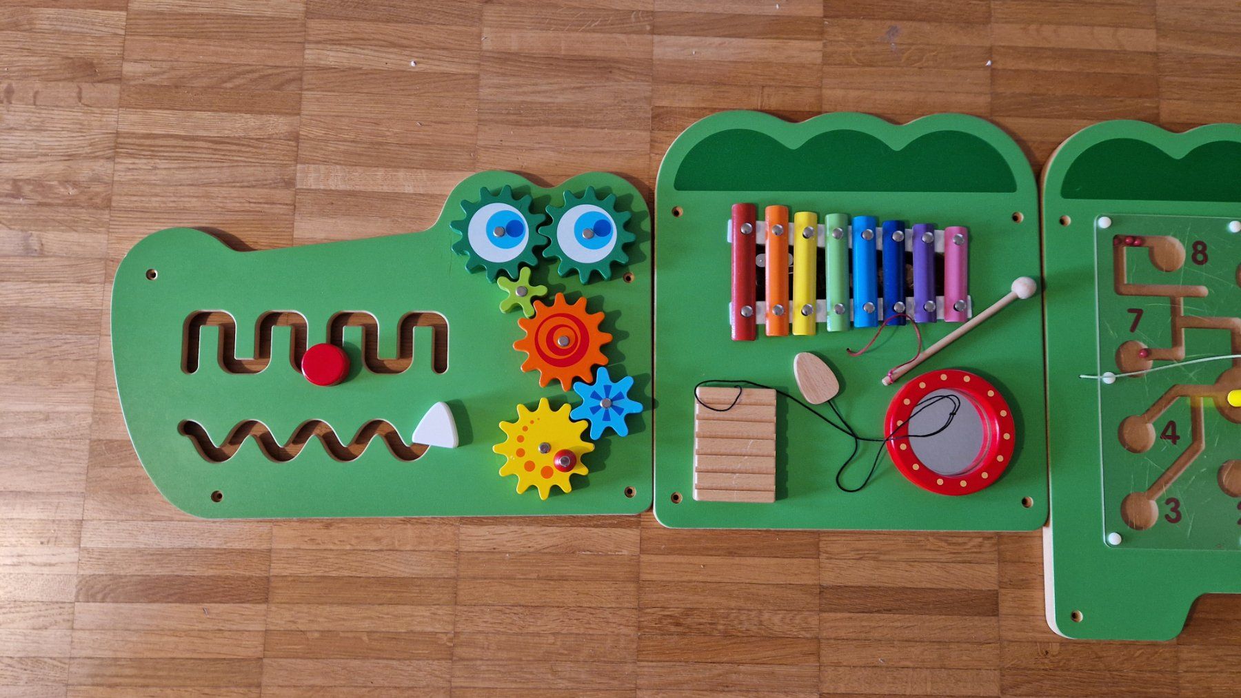 Jouets: Krokodil-Wandspiel, 5-teilig – D'occasion à Zürich par fodpeter 1