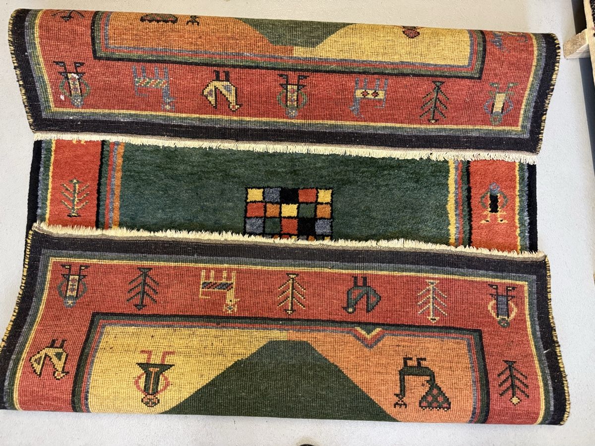 Gabbeh Teppiche: Wunderschöner Orientteppich Gabbeh 200x120.cm – Gebraucht aus Büron von Filadefia-888 4