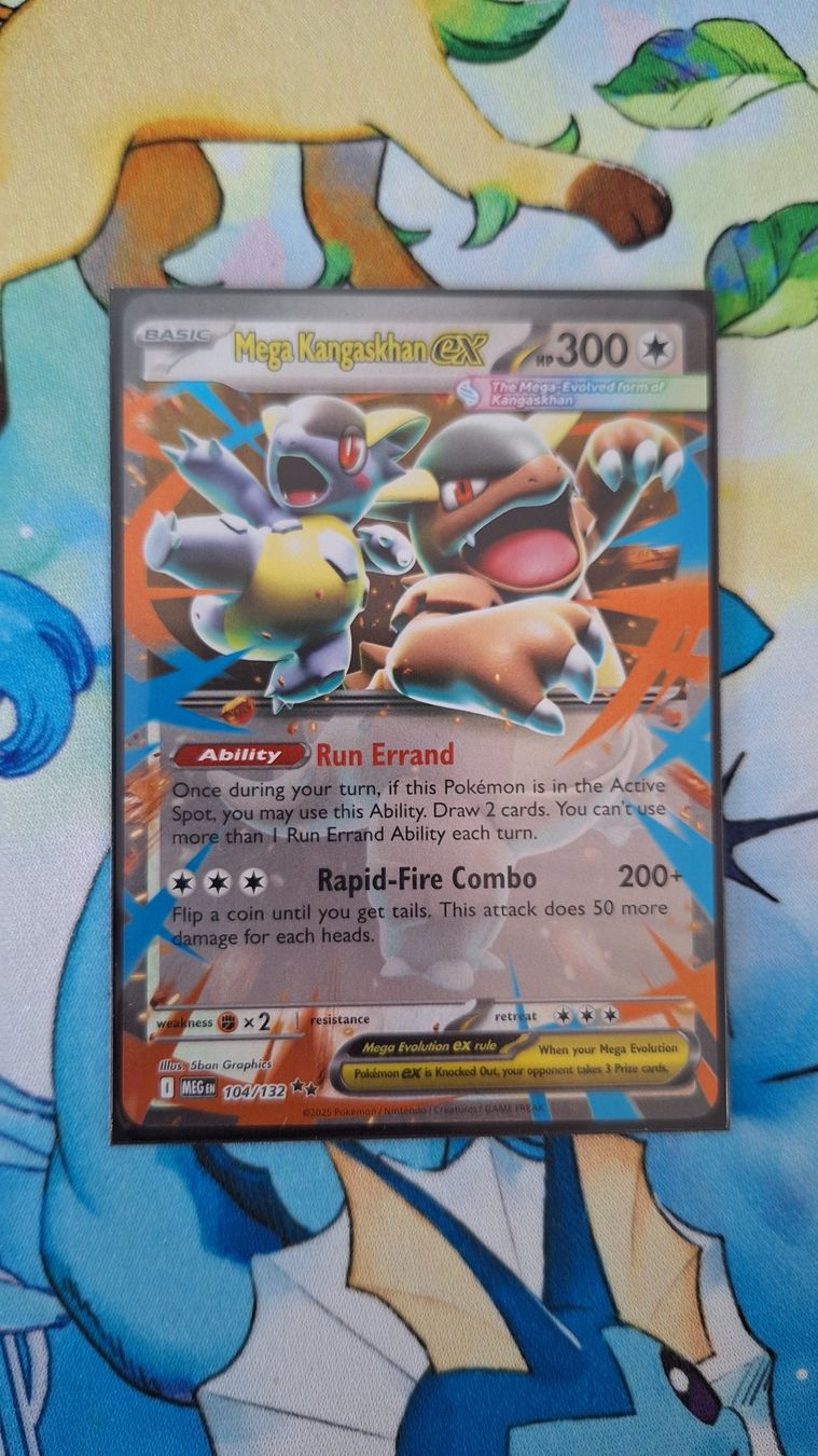 Pokémon Sammelbilder & Trading cards: Mega Kangaskhan ex - Pokemon Mega Evolution – Gebraucht aus Altstätten SG von GGsGameshop
