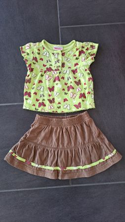 Sommer Set Rock + Tshirt Dopodopo, Gr. 80