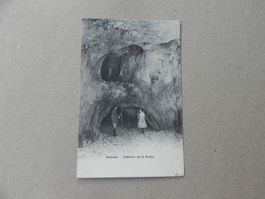 Carte Karte Vallorbe VD Grotte 1909
