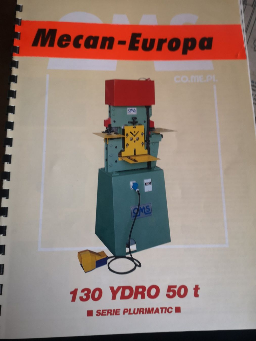 Toutes les machines: Hydraulische Stanze – D'occasion à Stetten AG par cocdemer