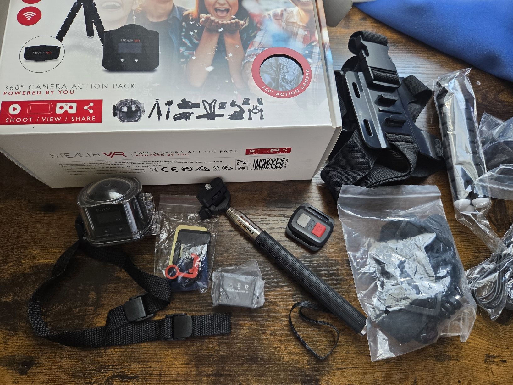 Action Cam: Stealth VR 360 Camera Action Pack with Accessories – Neuf (Voir description) à Winterthur par Maricels_Boutique 3