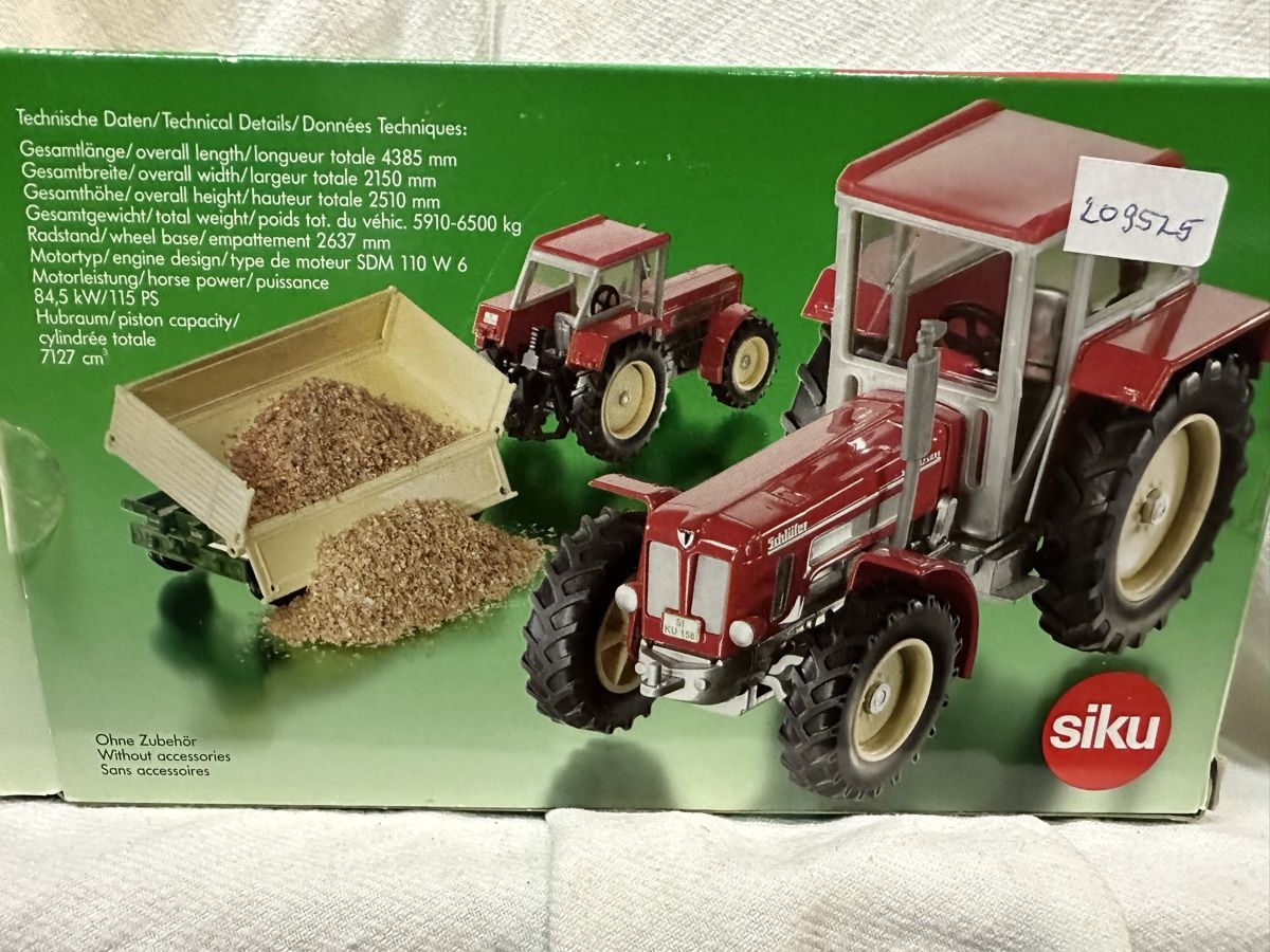 Siku Modellini d'auto: Siku schlüter traktor – Nuovo (secondo la descrizione) da Reinach AG venduto da rares75 5