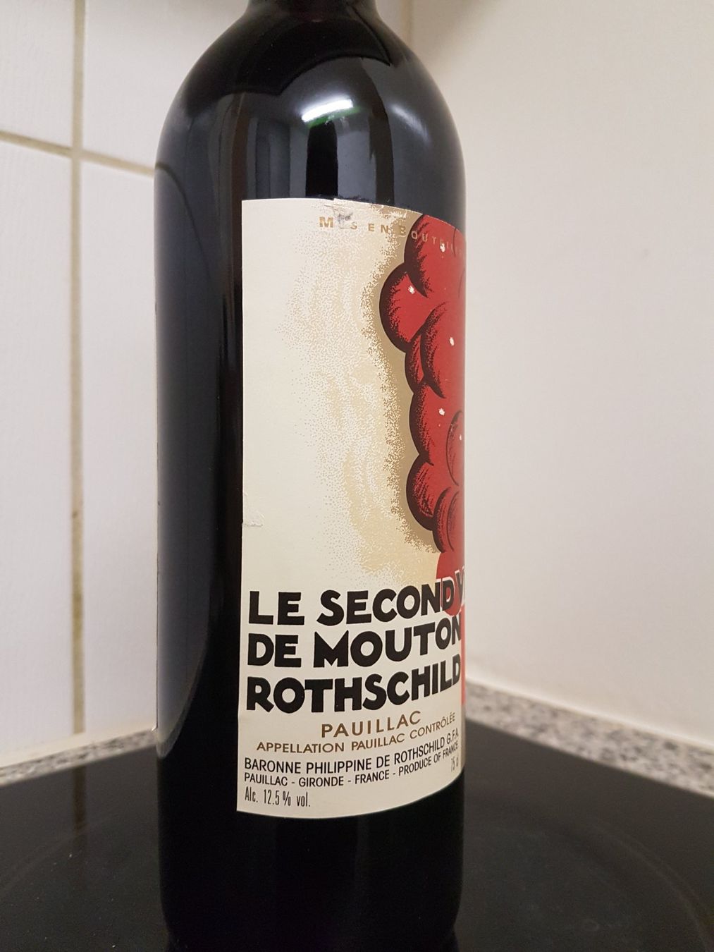 Mouton Rothschild Wein: Le Petit Mouton Rohtschild 1993 – Neu (gemäss Beschreibung) aus Grenchen von poggione 2