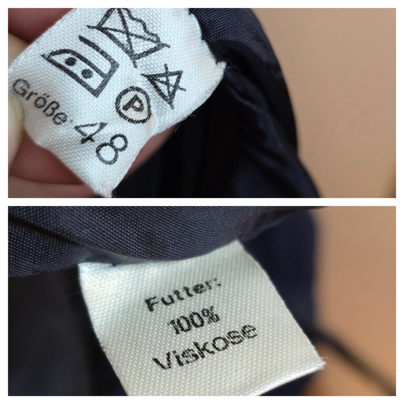 Röcke: Vintage Midirock Marineblau Gr. 48 – Gebraucht aus Wald ZH von CapLux 7