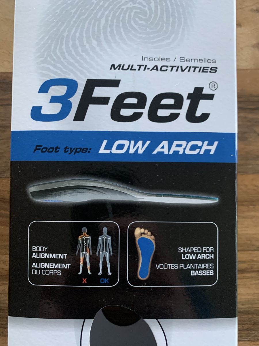 Scarpe da donna: Sodas Einlegesohlen 3Feet Low Arch Multi-Activities Gr 35 36 – Usato da Horw venduto da dreamsofacid 3
