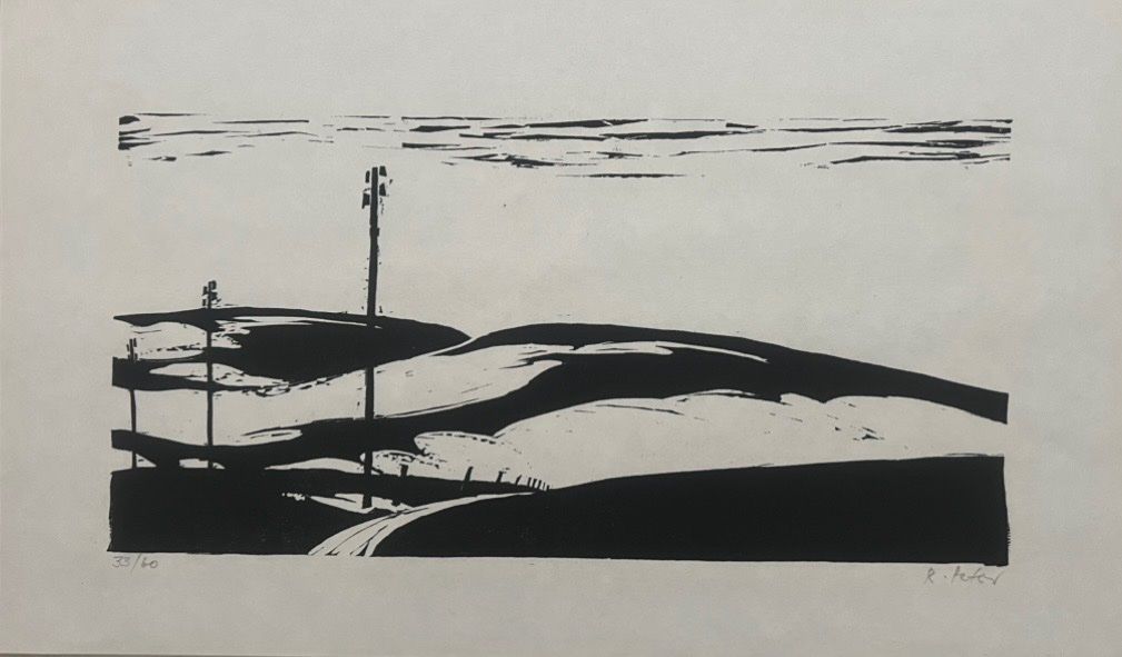Grafica & Litografie: Ruedi Peter, handsigniert, nummeriert – Usato da Rain venduto da Pic-Ass