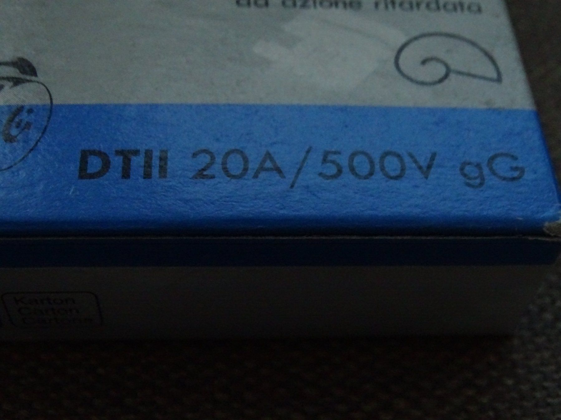 Componenti elettronici: 10 Sicherungen 20A   DT2  DT II – Nuovo e nell'imballaggio originale da Hirzel venduto da Musicman03 1