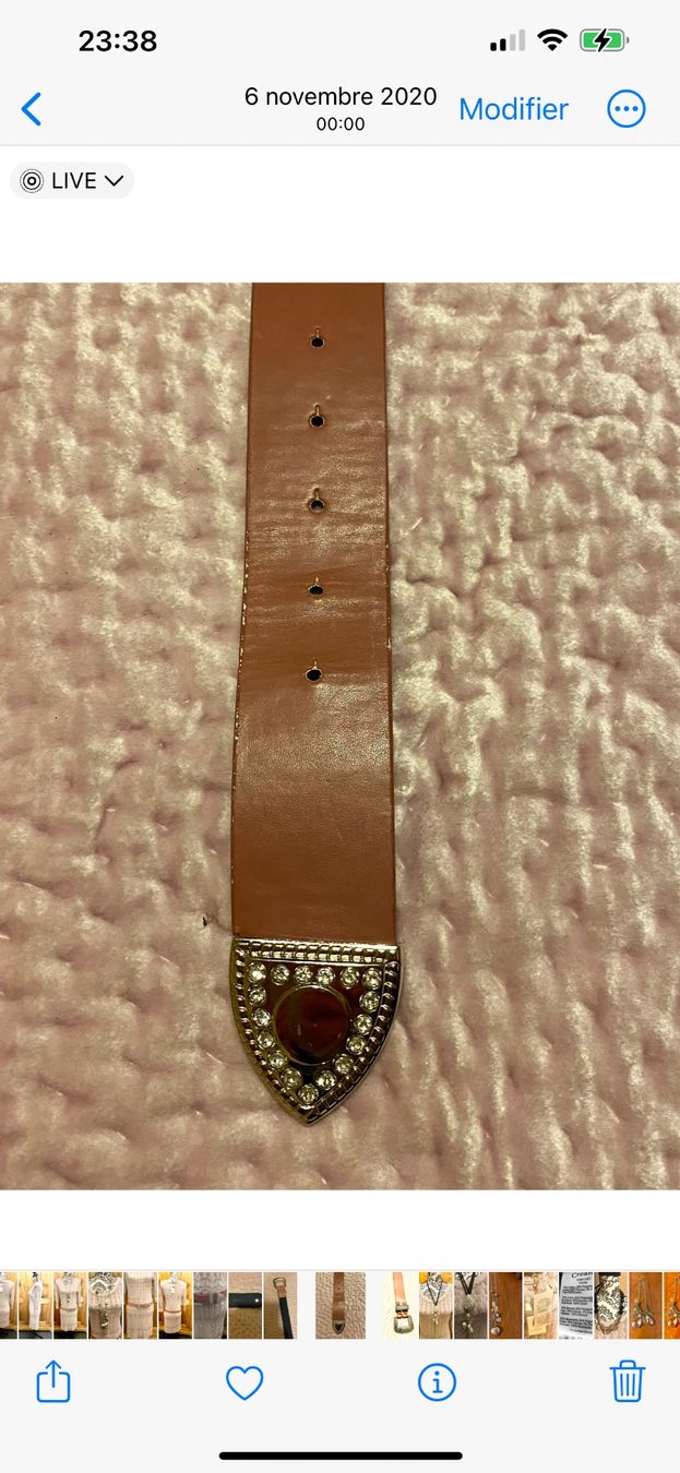 Gürtel: Ceinture rose Taille 85 – Gebraucht aus Porrentruy von SYANKA 6