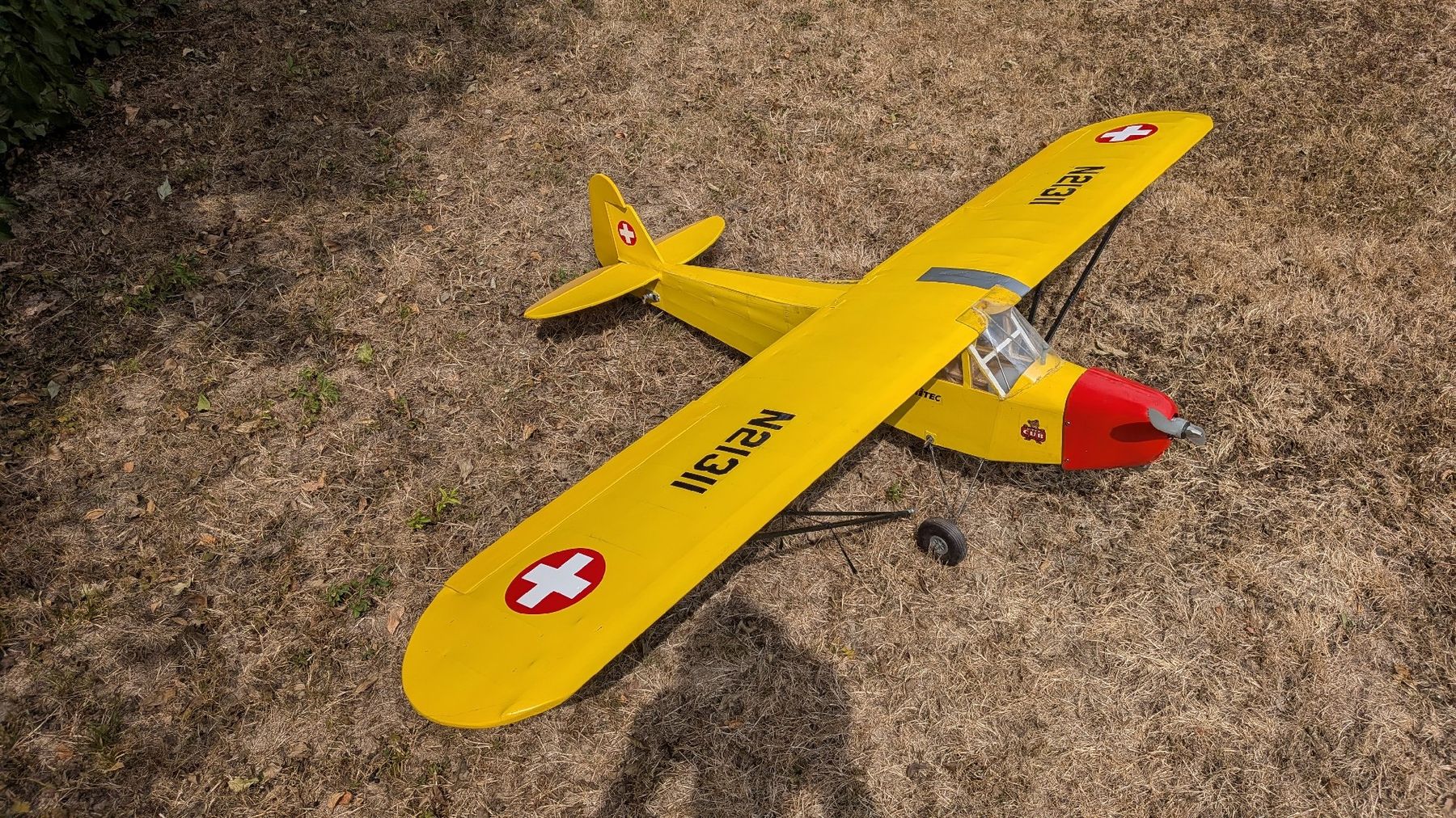 Modellismo RC: Klassiker SIG Piper Cup J3 – Usato da Lotzwil venduto da homer.s 2