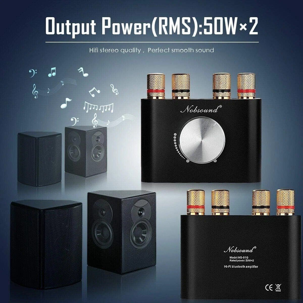 Amplificatori: HiFi  Mini  Digital Power Amplifier Stereo Verstärker – Nuovo (secondo la descrizione) da Kirchdorf AG venduto da Aarereussshop 4