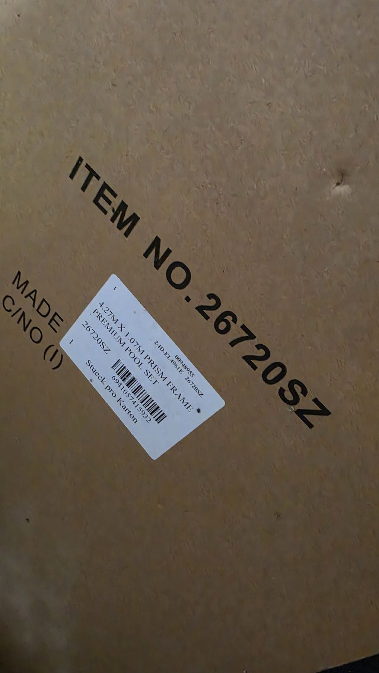 Intex Piscine: INTEX Prism Frame Pool 4.27m x 1.07m neu – Nuovo e nell'imballaggio originale da Eyholz venduto da tat_c9vh 1