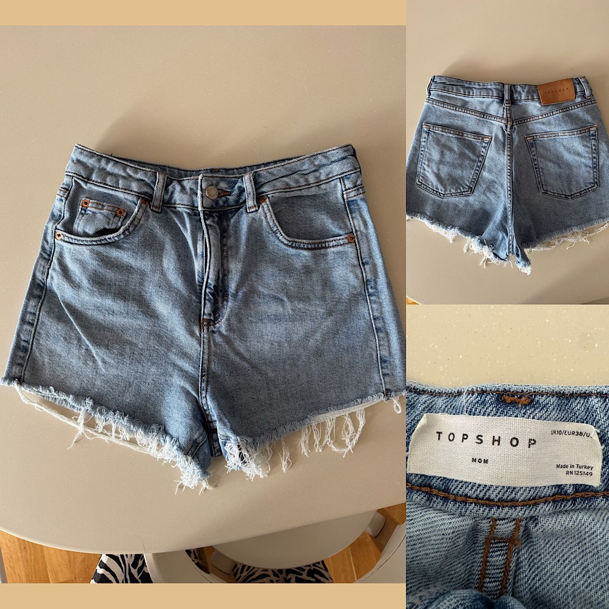 Topshop Jeans: TOPSHOP Shorts 38 – Gebraucht aus Galgenen von rpoto
