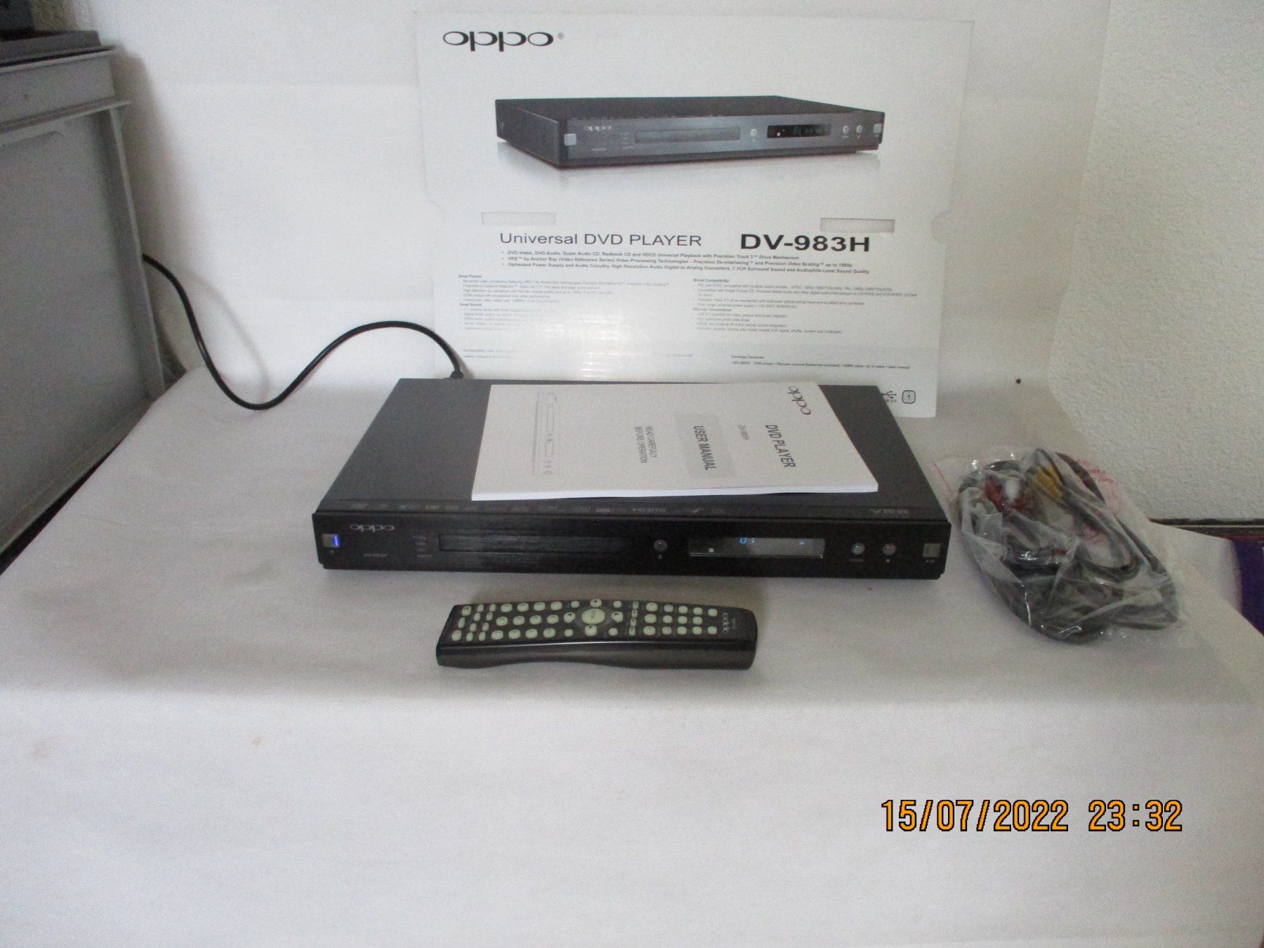 Oppo Audio- & Mediensysteme: OPPO DV-983H Multidisc Player codefree – Gebraucht aus Liestal von Disc-Point