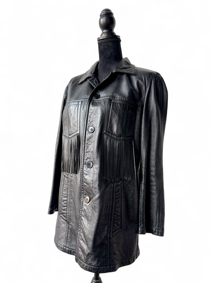 Saint Laurent Jacken: Saint Laurent Leder Jacke wie neu – Neu (gemäss Beschreibung) aus Kriens von hannaandkiko
