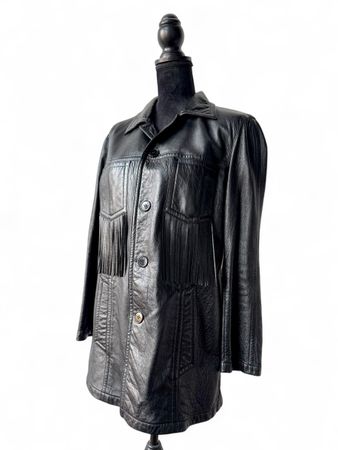 Saint Laurent Leder Jacke wie neu