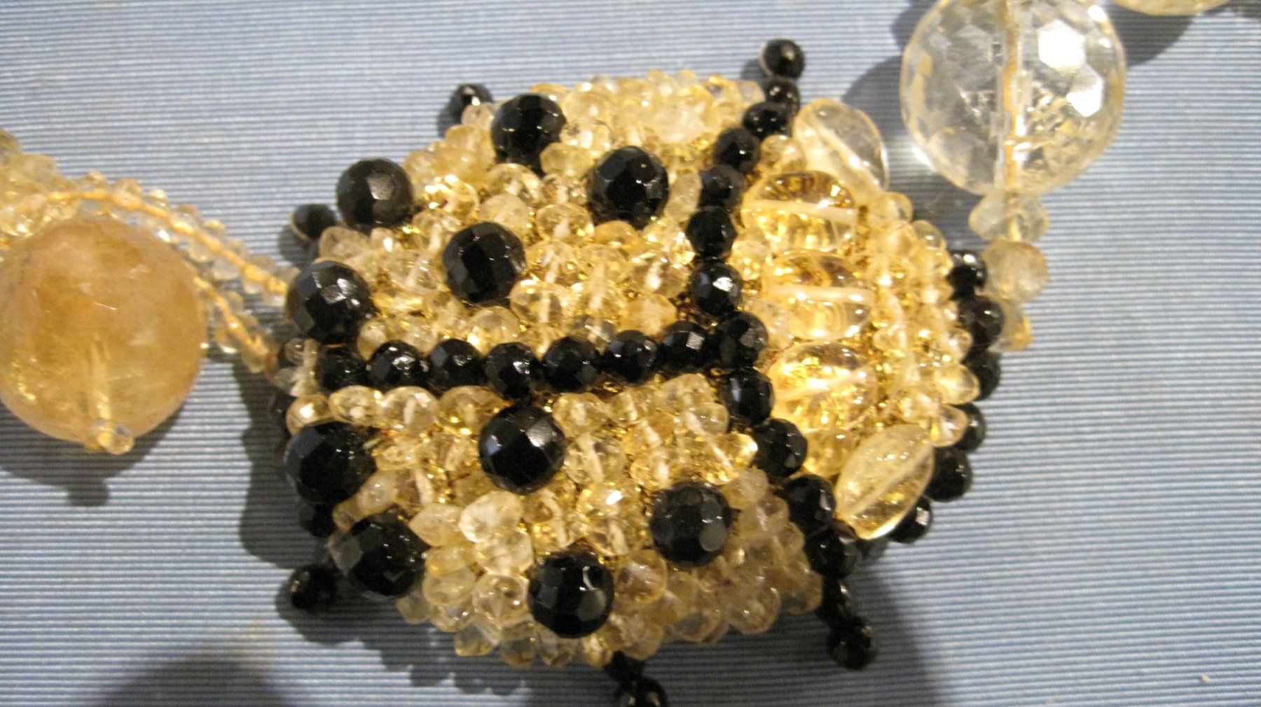 Catenine: grosse Zitrinkette – Usato da Bischofszell venduto da Joachim-115 1