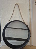 Metallregal rund 60cm, Industrial, Rustikal