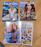 3 Burda Nähmagazine mit Schnittmuster 2004 / 2005 / 2006