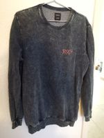 RVCA Sweatshirt Men M Stone Washed Look Casual Style