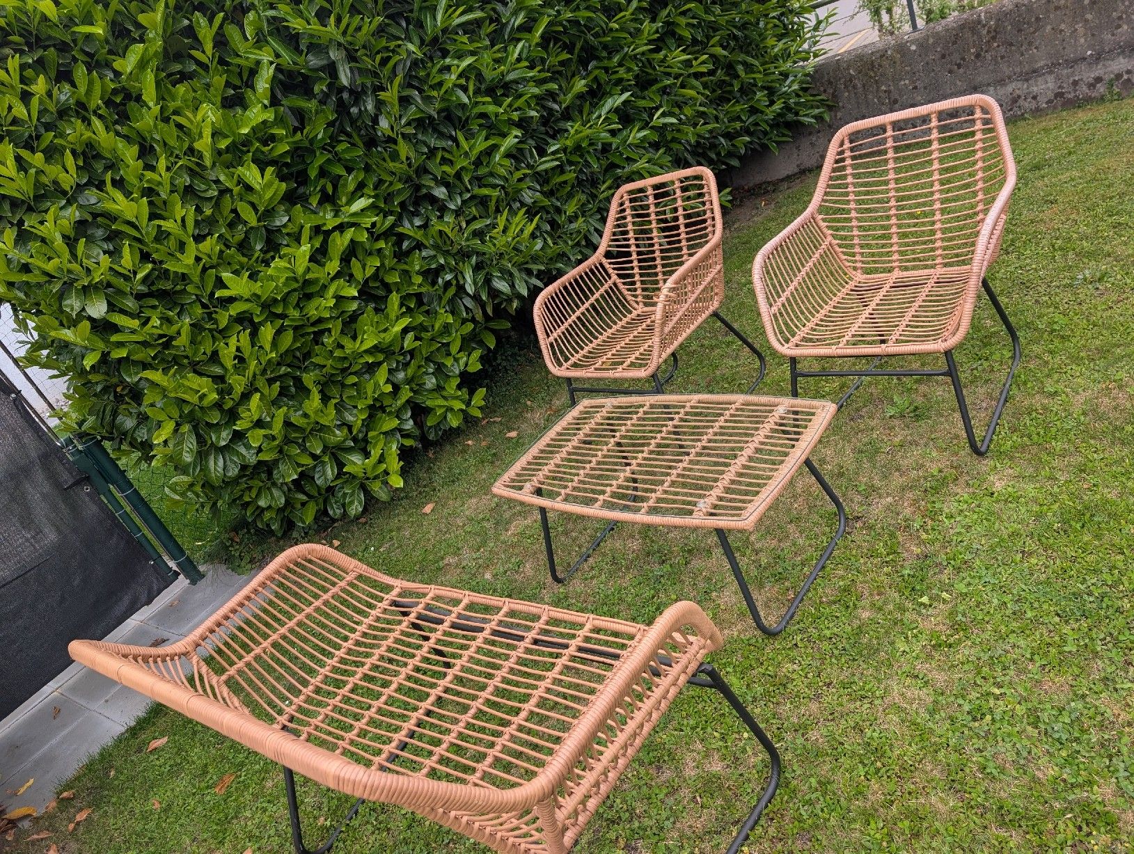 Poltrone: Gartenlounge Set Rattan-Optik – Usato da stans venduto da Cyruuu