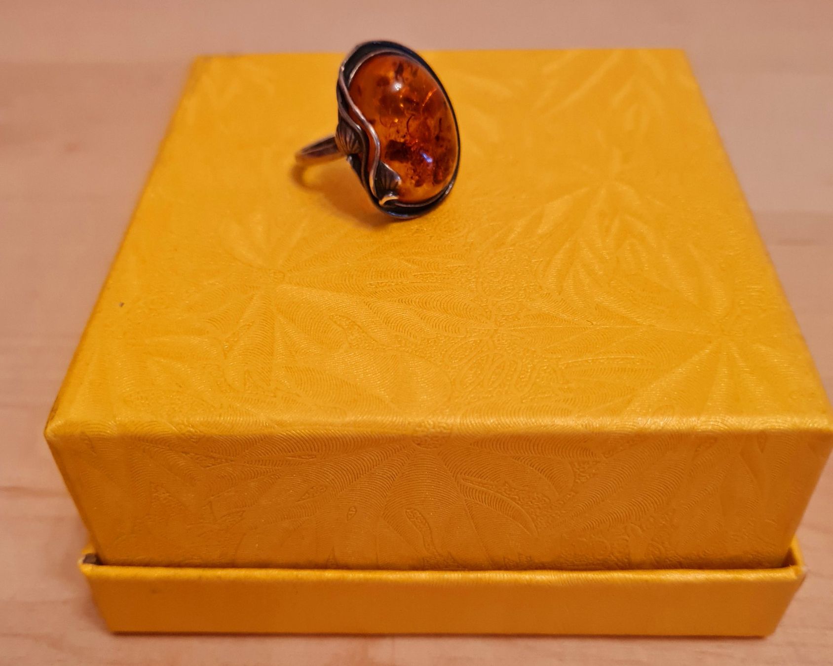 Bagues: BERNSTEIN RING SILBER ANTIK – D'occasion à Lyss par waldfee10 2
