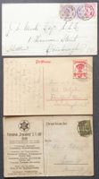 DEUTSCHES REICH: 6 Poststücke aus 1882–1944