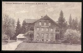 Emmenmatt, Blick zum Gasthaus Waldhäuse