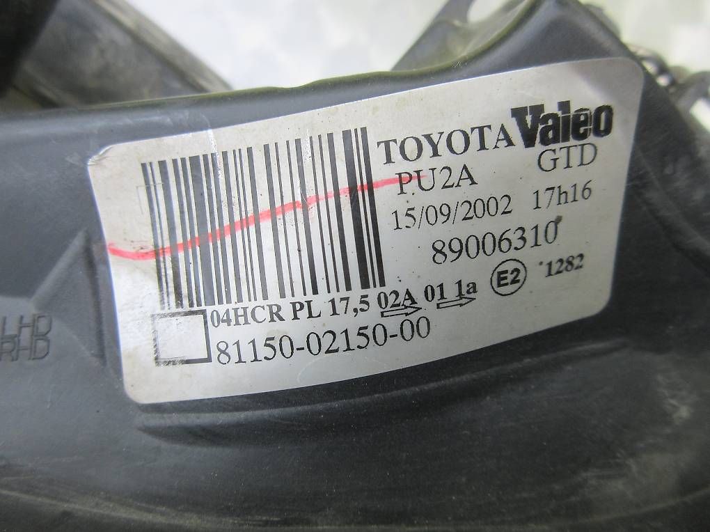 Fari: Phare avant gauche Toyota Corolla E12 – Usato da Champagne venduto da nan_2dwz 1