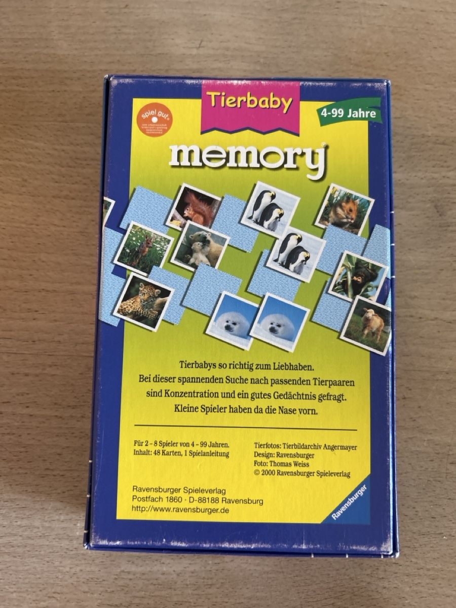 Ravensburger Jeux: Memory – D'occasion à Bern par kuhnsi 1