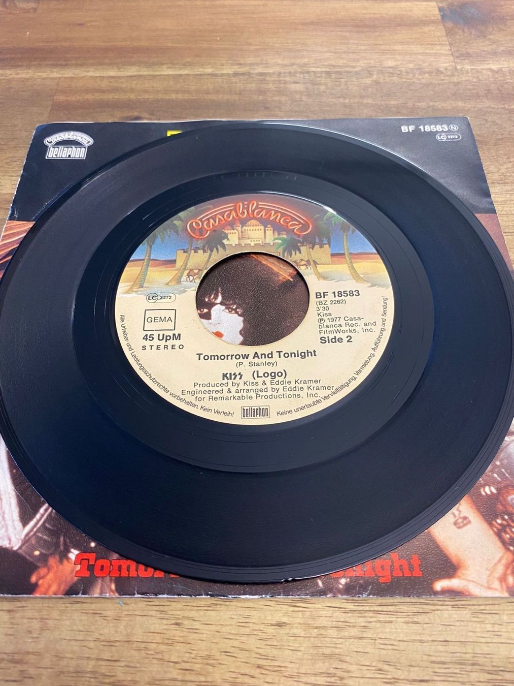 Dischi in vinile: Kiss Rocket Ride Single – Usato da Belp venduto da B7L0 4