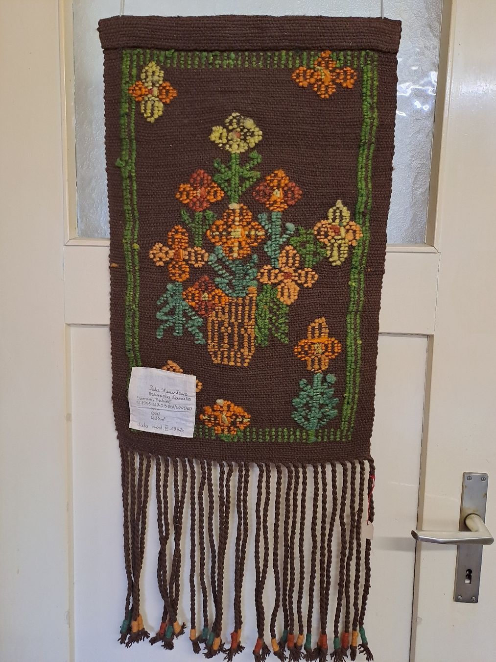 Tapis: Handgeknüpfter Wandteppich 1982 – Neuf (Voir description) à Uznach par Walaylatiere 1