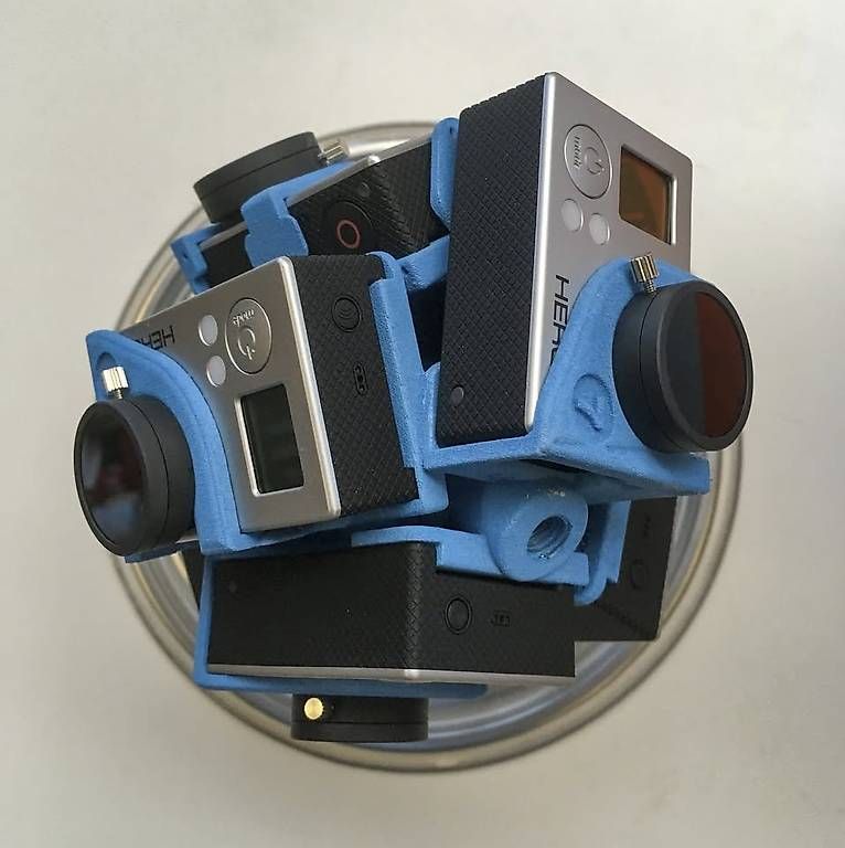Camcorder: GoPro 360VR video rig 7 cameras – Gebraucht aus Genève von Capt3 6