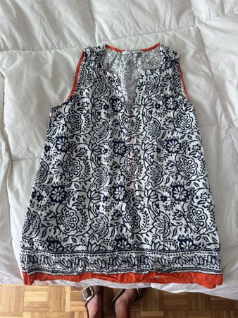 Haut d'été femme Globus taille S, motif floral, occasion.
